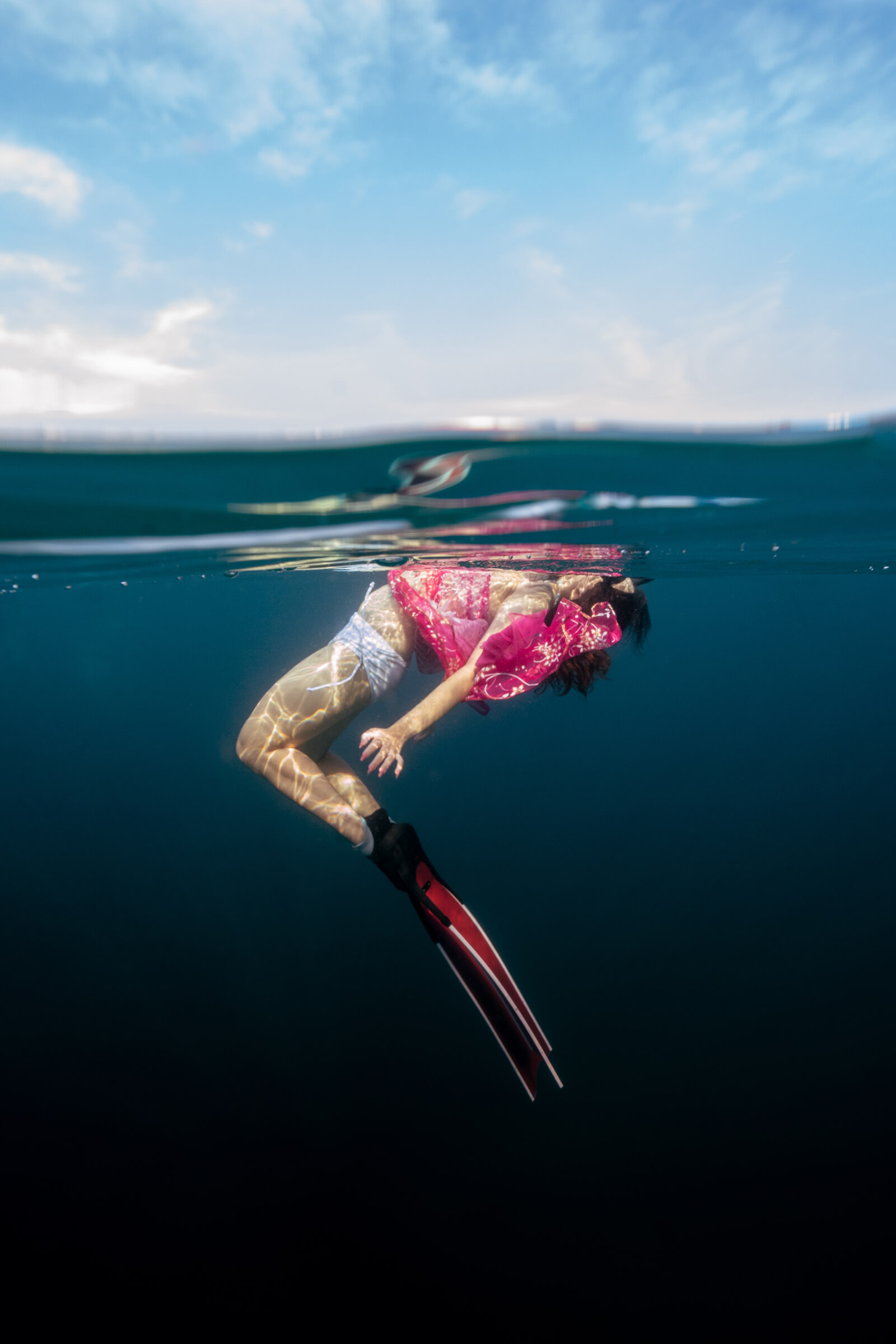 Thả mình vào đại dương